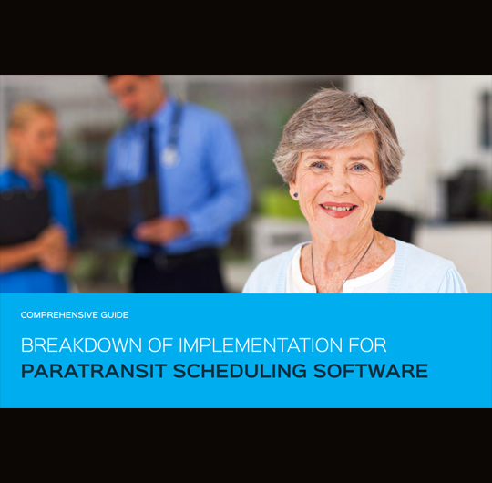 Breakdown of Implementation for Paratransit Scheduling Software