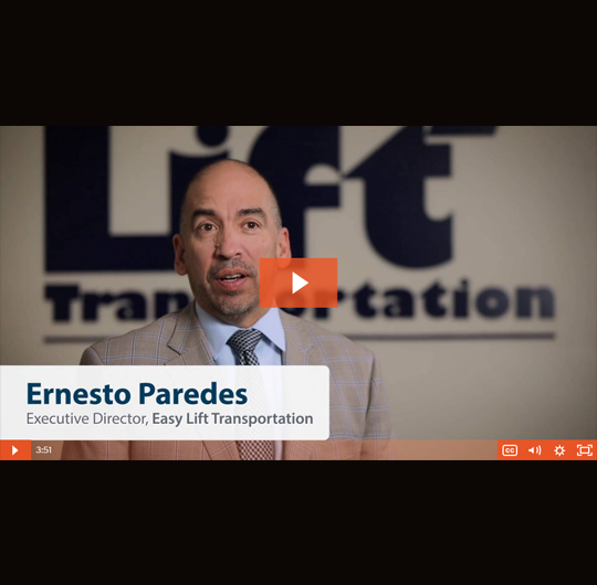 Easy Lift Transportation Testimonial