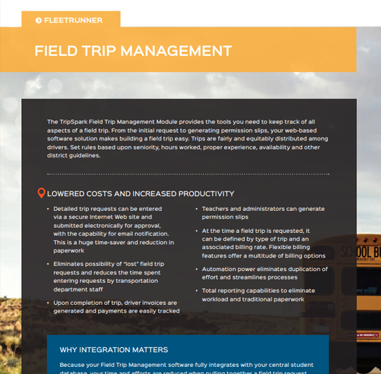 Field Trip Management