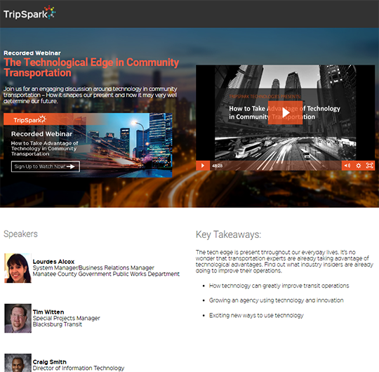 How to Take Advantage of Technology in Community Transportation