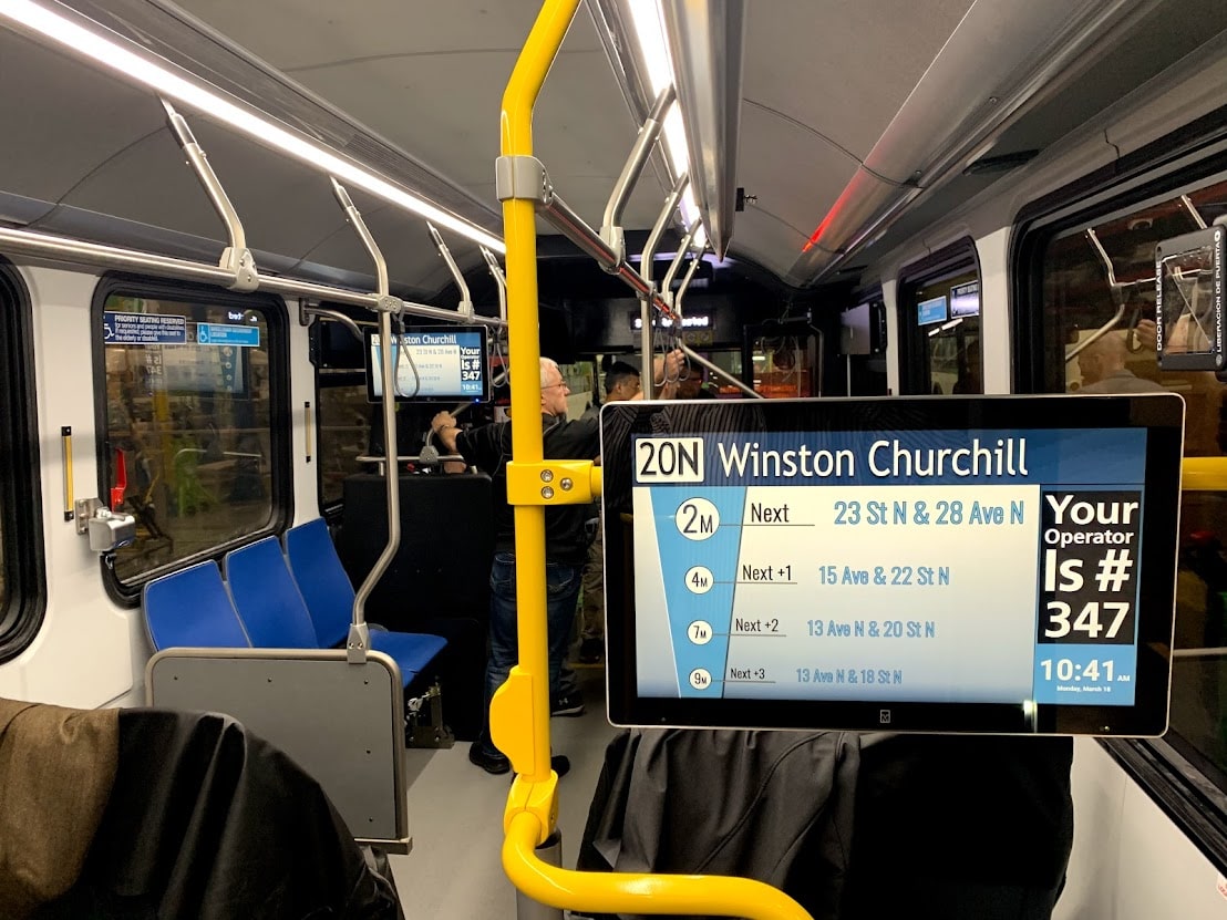 Transit Digital Signage 2