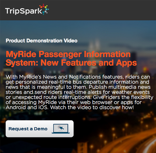 New MyRide 4.0 Features Webinar