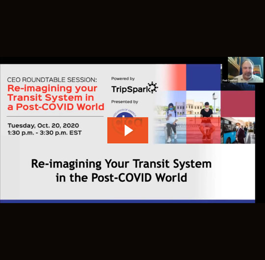 Reimagining Your Transit System in a Post-COVID World