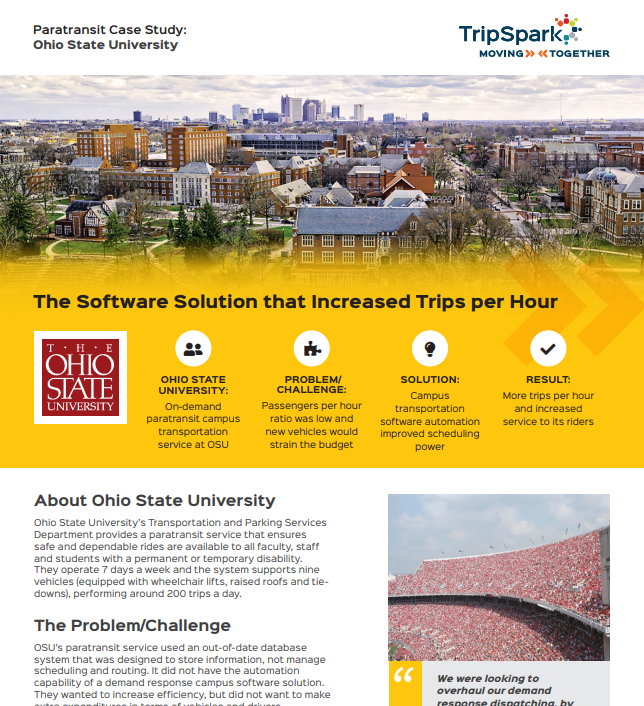 The Software Solution That Increased Trips Per Hour - Ohio State University
