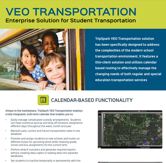 VEO Transportation: Enterprise Solution for Student Transportation