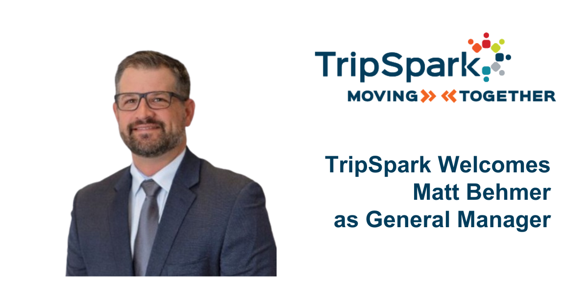 TripSpark Welcomes Matt Behmer as General Manager
